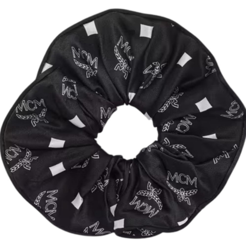 MCM Monogram Print Scrunchie
